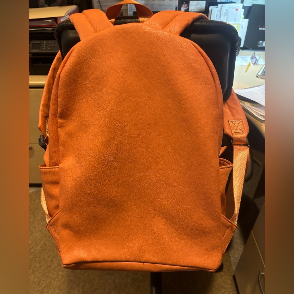 Orange Backpack - Picture 2 of 2